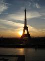 Sunrise over Eiffel